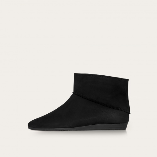 Vanya Boots, black nubuck OUTLET